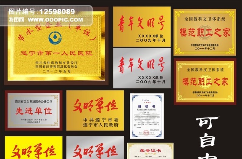 獎牌證書授權(quán)書