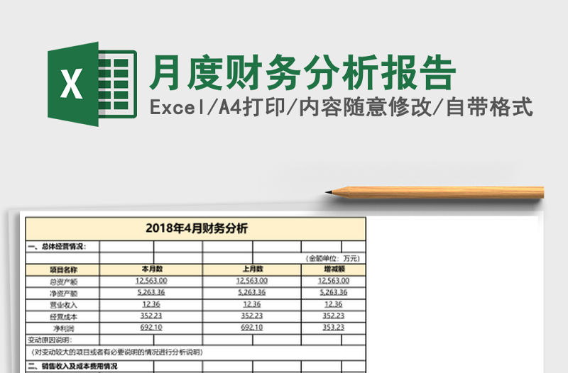 月度財務分析報告