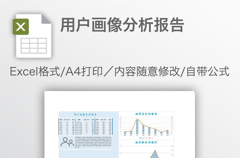 用戶畫像分析報告