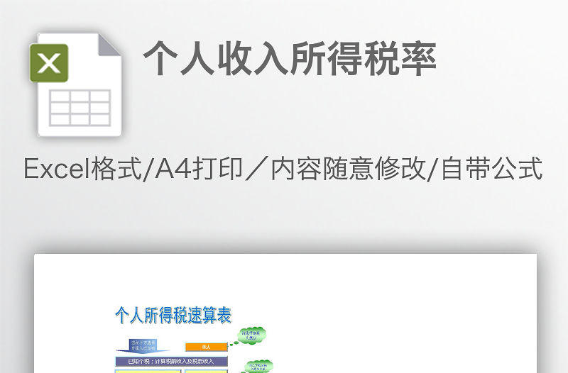 個人收入所得稅率