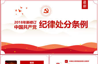 2022免费版中国共产党组织工作条例的ppt