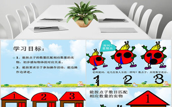 幼兒園小班數(shù)學(xué)課件（ppt）：幫瓢蟲找家PPT