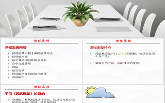 中國民航大學(xué)-民航概論課件-第一章ppt