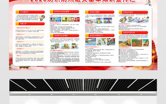 校園疫情防控宣傳欄疫情展板圖片