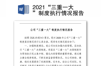 2022党委领导下的院长负责制执行情况报告