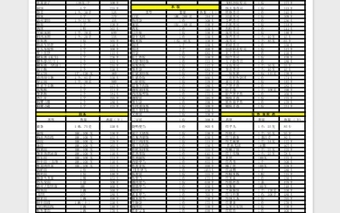 2020食物熱量表(減肥必備)Excel