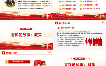 2023學(xué)雷鋒紀(jì)念日PPT紅色簡約風(fēng)弘揚(yáng)雷鋒精神學(xué)習(xí)雷鋒紀(jì)念日主題教育班會課件模板