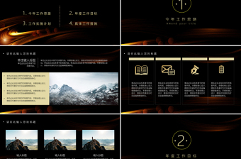 黑金色時(shí)尚科技感乘風(fēng)破浪共創(chuàng)未來(lái)工作計(jì)劃通用PPT模板