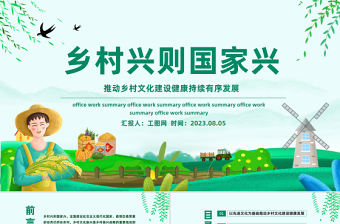 推動鄉(xiāng)村文化建設健康持續(xù)有序發(fā)展PPT紅色簡潔鄉(xiāng)村興則國家興鄉(xiāng)村振興系列黨課