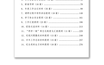 歷次作業(yè)提綱匯編（246篇8萬字）