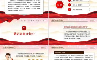 2021做黨的忠實傳人繼承黨的光榮傳統和優良作風黨史學習ppt黨課