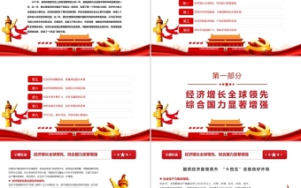 “十四五”實現良好開局PPT紅色黨政風以實際行動迎接黨的二十大勝利召開專題黨課課件模板