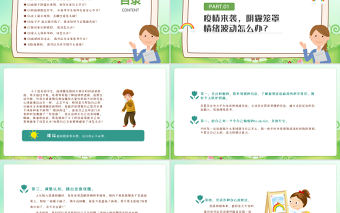 2022疫情期間如何預(yù)防中小學(xué)生心理健康PPT卡通風(fēng)格中農(nóng)小學(xué)生心理健康培訓(xùn)主題班會(huì)課件模板