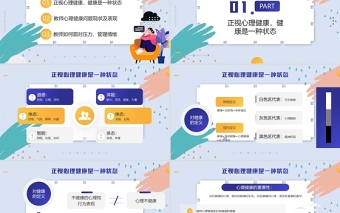 大學(xué)教師心里健康及維護培訓(xùn)PPT簡約時尚風(fēng)心理知識培訓(xùn)專題課件