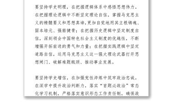 司法廳“學黨史 悟思想”專題學習交流研討材料從百年黨史中汲取智慧和力量 為開創司法行政工作新局面提供精神滋養