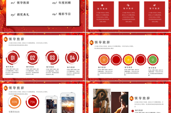 紅色創(chuàng)意大氣2021乘風(fēng)破浪年會年終工作PPT模板
