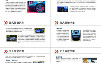 無人駕駛汽車科技水平的發展迎來無人駕駛時代動態PPT