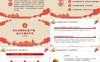 2021黨史要論PPT慶祝中國共產黨建檔一百周年專題黨課