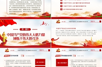 2021中國共產黨得偉大人格力量PPT慶祝建黨一百周年專題黨課黨支部黨史學習教育專題輔導