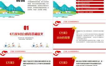 建設宜居宜業美麗鄉村PPT學習解讀《鄉村建設行動實施方案》專題課件模板