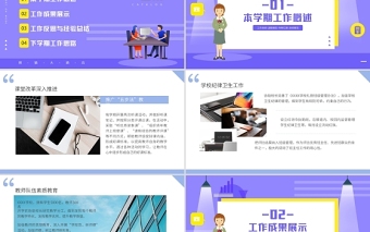 2022教務(wù)主任年終工作總結(jié)匯報PPT簡約清新風(fēng)學(xué)校教務(wù)主任年級主任年終總結(jié)課件