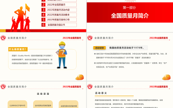 2022全國質(zhì)量月活動PPT卡通風重點學習貫徹全國質(zhì)量月活動內(nèi)容課件模板下載