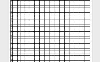新冠期間醫護人員體溫測量登記表Excel