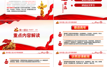 到中國人民大學(xué)考察調(diào)研講話精神PPT專題黨課課件
