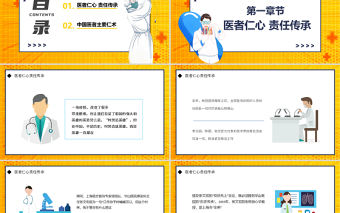 硬核醫生張文宏PPT簡約大氣醫者仁心責任傳承硬核醫生張文宏課件模板