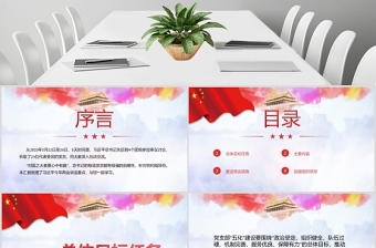五強(qiáng)五化中國風(fēng)黨課PPT模板