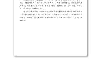 鄉(xiāng)鎮(zhèn)團(tuán)委書(shū)記學(xué)習(xí)2022年兩會(huì)精神心得體會(huì)