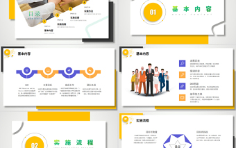 OKR目標(biāo)管理PPT橙色清新風(fēng)員工目標(biāo)設(shè)定與溝通PPT