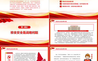 貫徹落實好新時代黨的“三農”政策PPT紅色大氣風黨員干部學習教育專題黨課