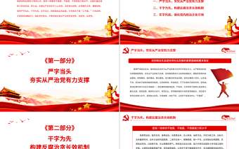 念好“三字經(jīng)”引導(dǎo)黨員干部“三不腐”PPT紅色簡約風(fēng)廉政廉潔專題黨課