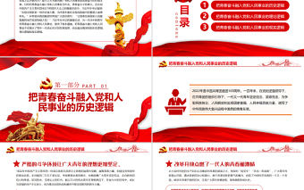 把青春奮斗融入黨和人民事業的三重邏輯PPT精品學習貫徹總書記在慶祝共青團成立100周年大會上的重要講話精神專題