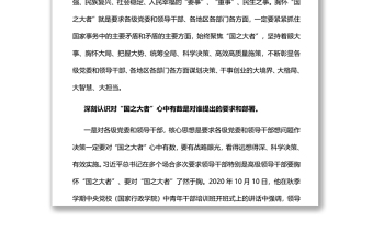 論“國之大者”與“心中有數(shù)”獻禮建黨101周年專題
