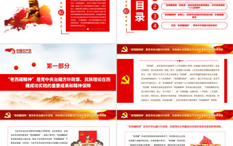 傳承“老西藏精神”譜寫雪域高原新篇章PPT精品深入學習老西藏精神專題課件