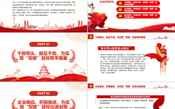 緊盯“雙碳”目標(biāo)走好綠色低碳“趕考路”P(pán)PT黨政風(fēng)黨員干部學(xué)習(xí)教育專(zhuān)題黨課