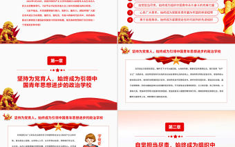 總書記給共青團提出四點希望PPT精品慶祝中國共產主義青年團成立100周年大會專題課件