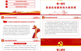 中國民主促進(jìn)會(huì)社會(huì)服務(wù)的歷程與啟示PPT黨政風(fēng)黨員干部學(xué)習(xí)教育專題黨課