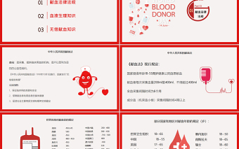 紅色世界獻(xiàn)血日PPT無(wú)償獻(xiàn)血傳遞愛(ài)心動(dòng)態(tài)PPT課件