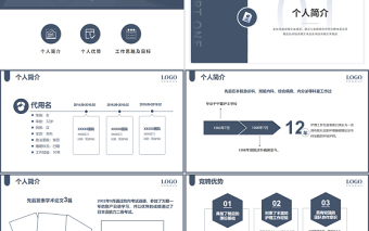 2022护士长竞聘报告PPT创意商务竞聘必备PPT