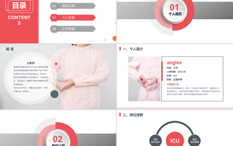 2022ICU護(hù)士長(zhǎng)競(jìng)聘PPT創(chuàng)意清新競(jìng)聘必備PPT