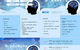 2022腦出血護理查房PPT創(chuàng)意清新護理查房通用PPT