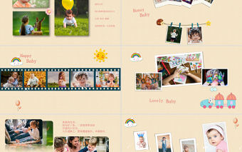 2022兒童成長(zhǎng)檔案PPT童趣可愛記錄成長(zhǎng)專用PPT