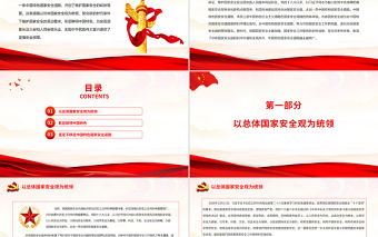 深刻認(rèn)識(shí)中國特色國家安全道路PPT紅色黨政風(fēng)黨員干部學(xué)習(xí)教育專題黨課課件