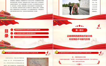 弘揚紅西路軍精神PPT大氣質(zhì)樸傳承紅色基因牢記初心使命西路軍精神評述課件