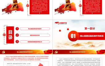 建設(shè)高標(biāo)準(zhǔn)市場(chǎng)體系提高資源配置效率PPT紅色黨政風(fēng)黨員干部深入學(xué)習(xí)《意見(jiàn)》專題黨課