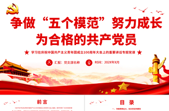 2021庆祝中国共产党成立一百零一周年大会上的讲话ppt