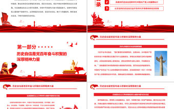 以堅(jiān)定的歷史自信創(chuàng)造新的歷史偉業(yè)PPT黨政風(fēng)黨員干部學(xué)習(xí)教育專(zhuān)題黨課